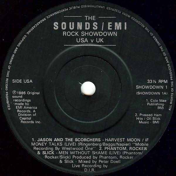  - The Sounds / EMI Rock Showdown USA v UK