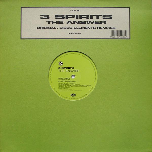 3 Spirits - The Answer (Original / Disco Elements Remixes)