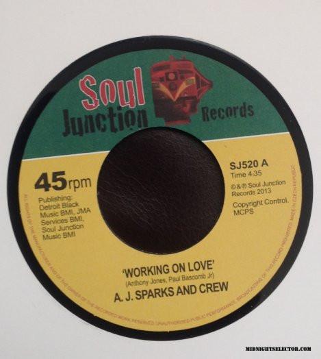 A J Sparks And Crew - Working On Love/Gotta Make It Do What It Do