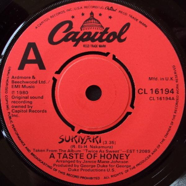 A Taste Of Honey - Sukiyaki