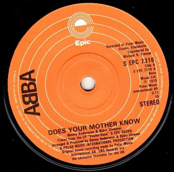 ABBA - Does Your Mother Know