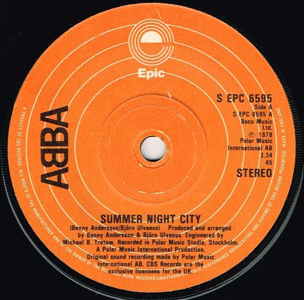 ABBA - Summer Night City