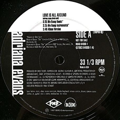 Adriana Evans - Love Is All Around
