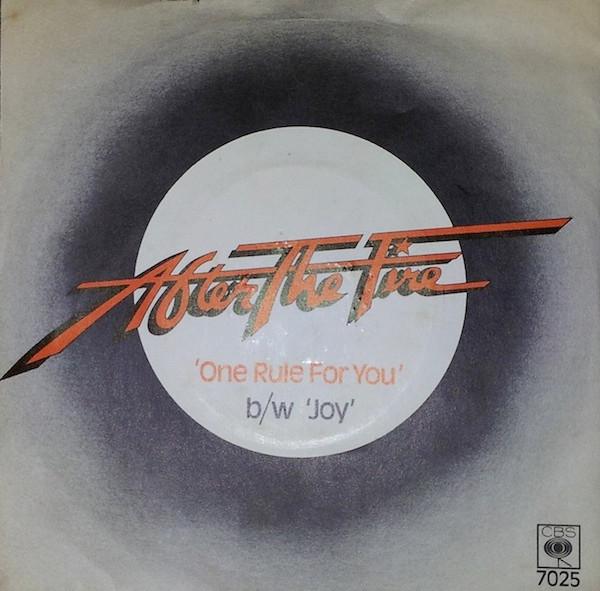 After The Fire - One Rule For You