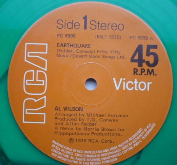Al Wilson - Earthquake