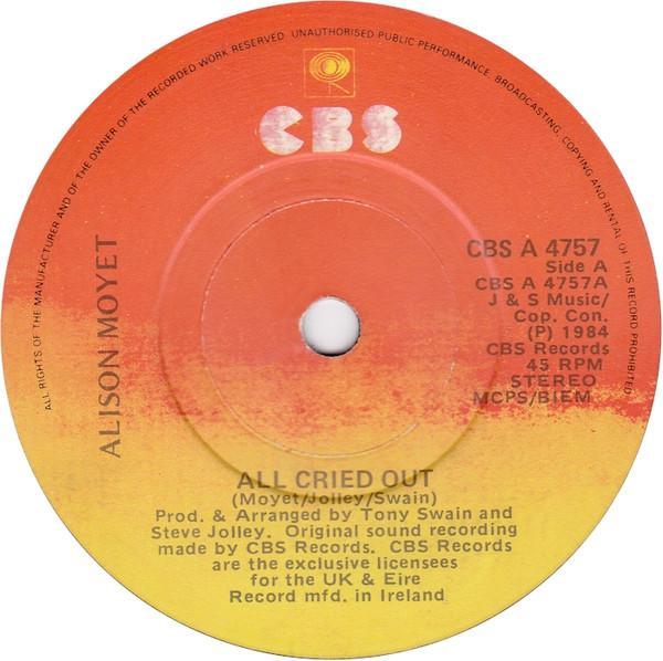 Alison Moyet - All Cried Out