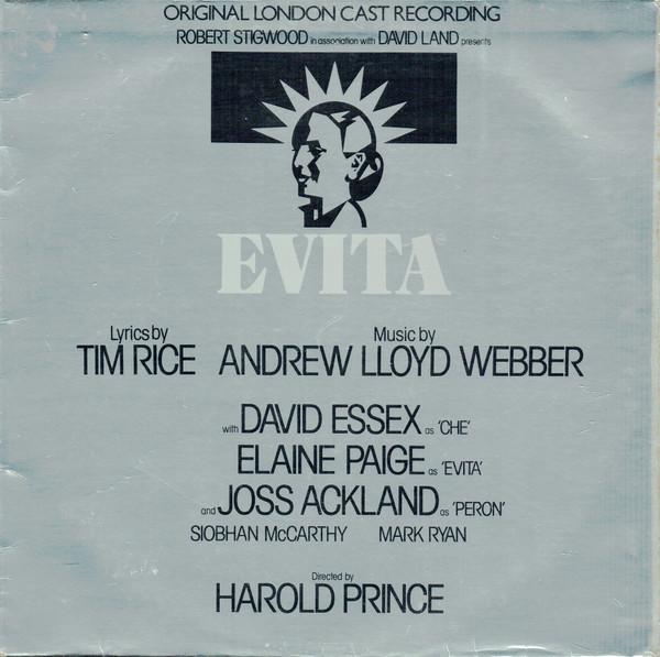 Andrew Lloyd Webber And Tim Rice - Evita (Original London Cast Recording)