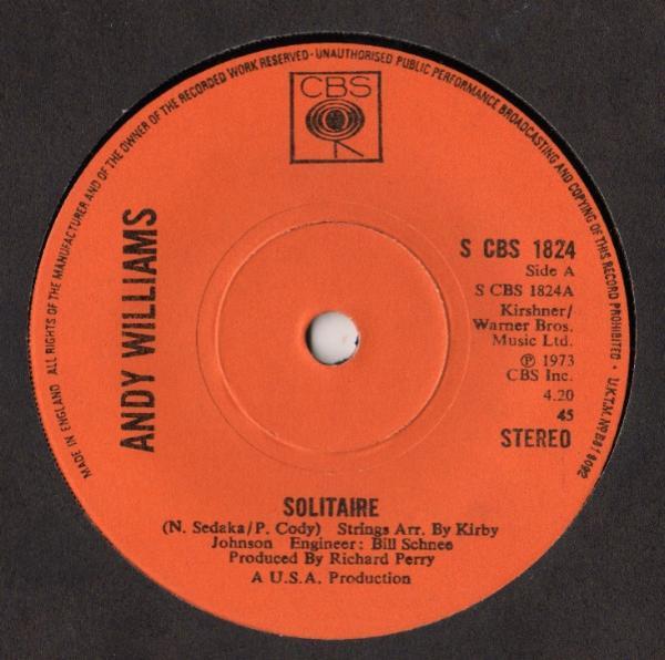 Andy Williams - Solitaire