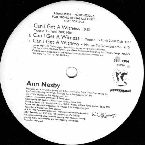 Ann Nesby - Can I Get A Witness
