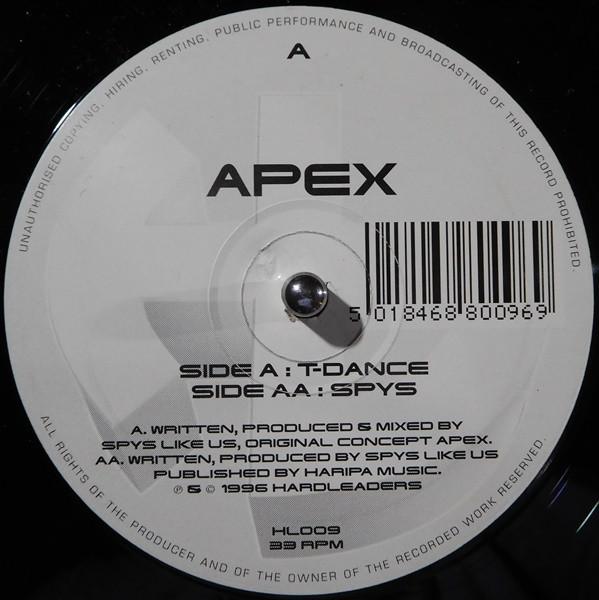 Apex (10) - T-Dance / Spys