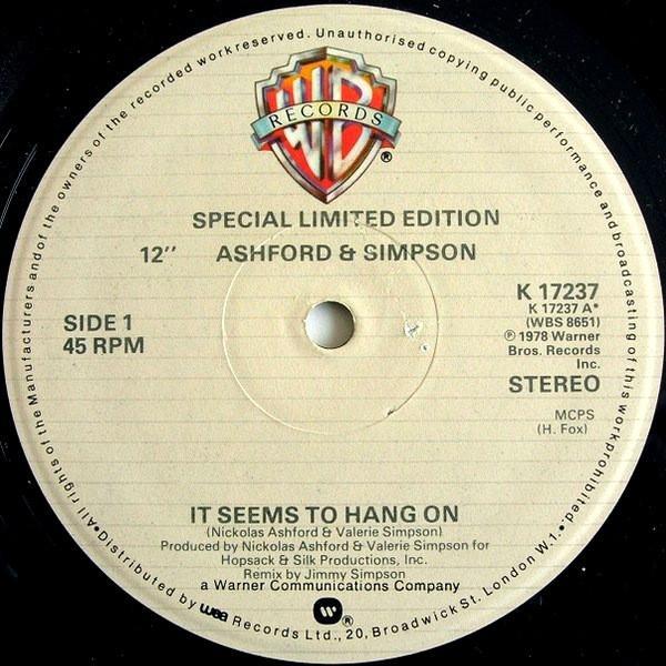 Ashford & Simpson - It Seems To Hang On
