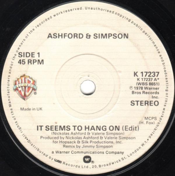 Ashford & Simpson - It Seems To Hang On