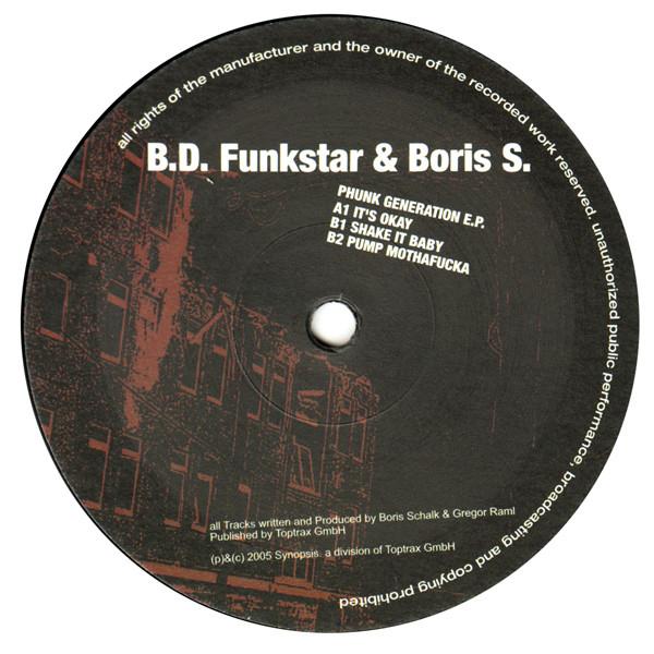 B.D. Funkstar, Boris S. - Phunk Generation E.P.