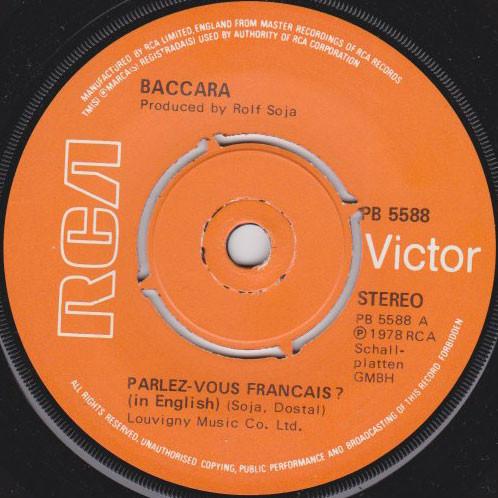 Baccara - Parlez-vous Français?