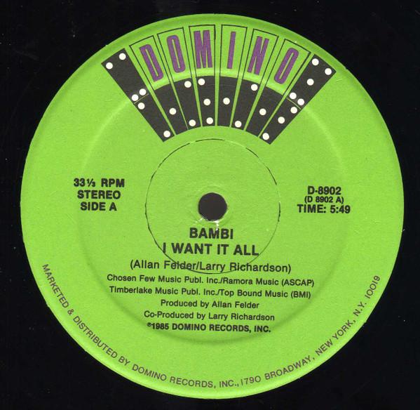 Bambi (4) - I Want It All