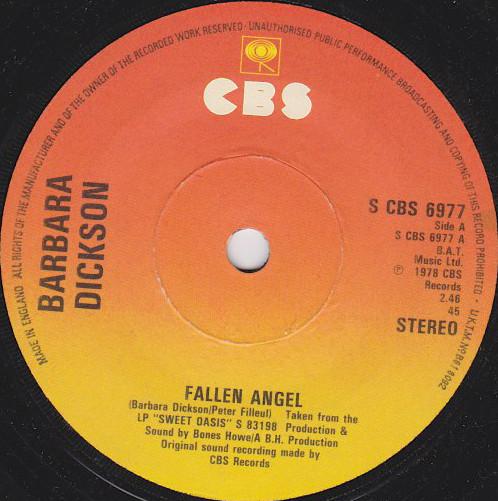 Barbara Dickson - Fallen Angel