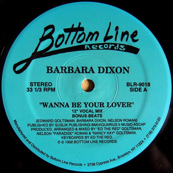 Barbara Dixon - Wanna Be Your Lover