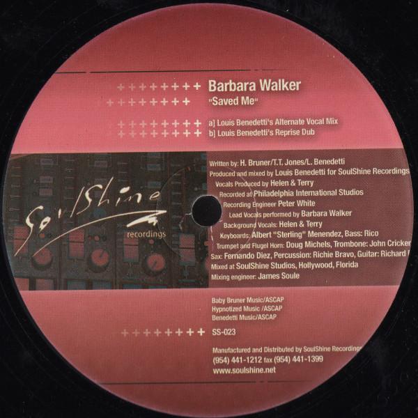 Barbara Walker - Saved Me