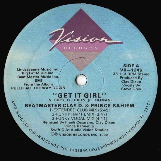 Beat Master Clay D., Prince Rahiem - Get It Girl