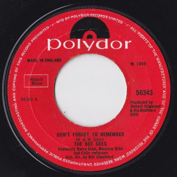 Bee Gees - Don't Forget To Remember