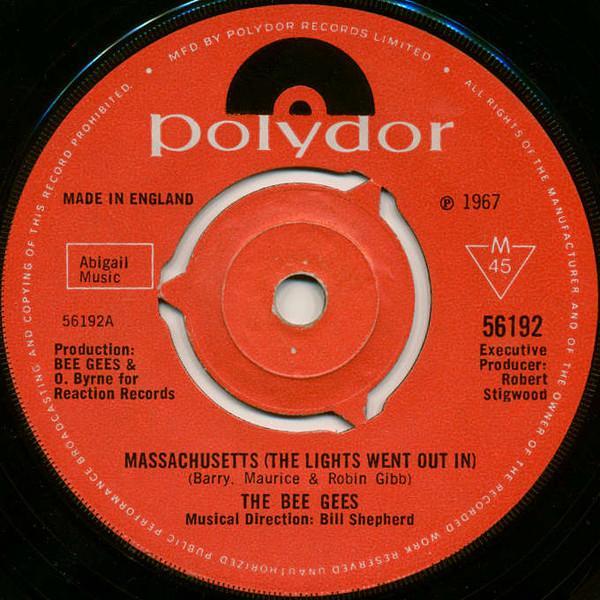 Bee Gees - Massachusetts (The Lights Went Out In)