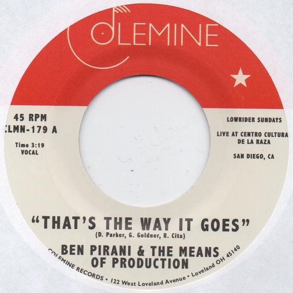 Ben Pirani, The Means of Production - That’s The Way It Goes / Dreamin’s For Free
