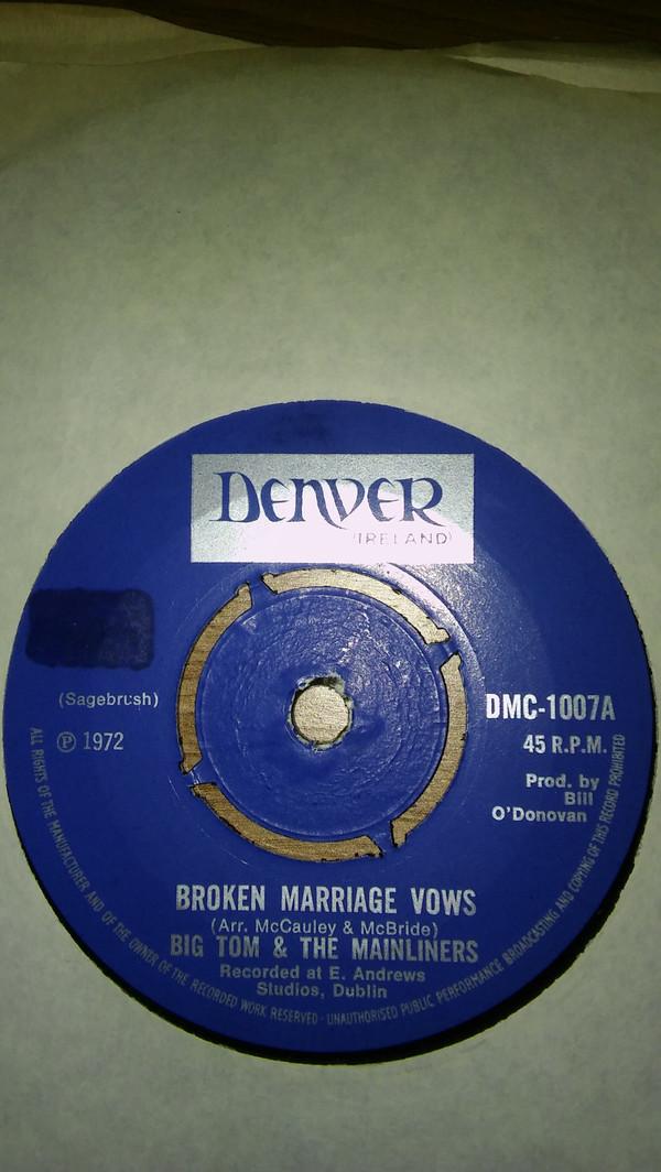 Big Tom And The Mainliners - Broken Marriage Vows