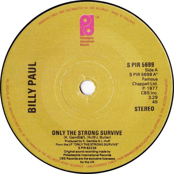 Billy Paul - Only The Strong Survive