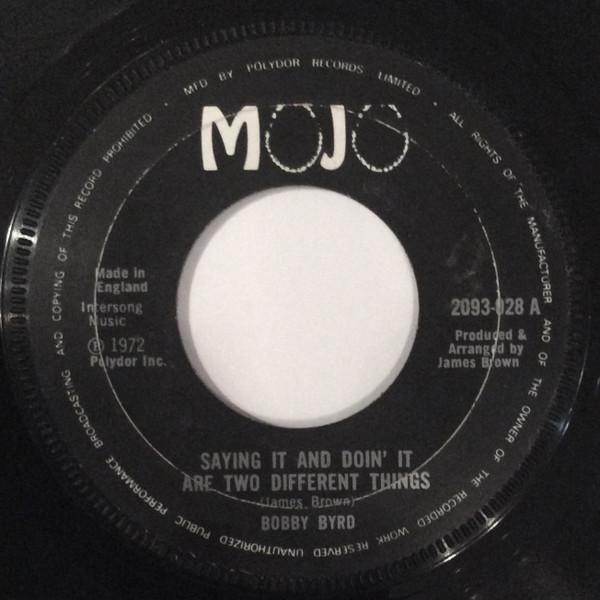 Bobby Byrd, Vicki Anderson - Saying It And Doin' It Are Two Different Things / Don't Throw Your Love In The Garbage Can /  	In The Land Of Milk And Honey