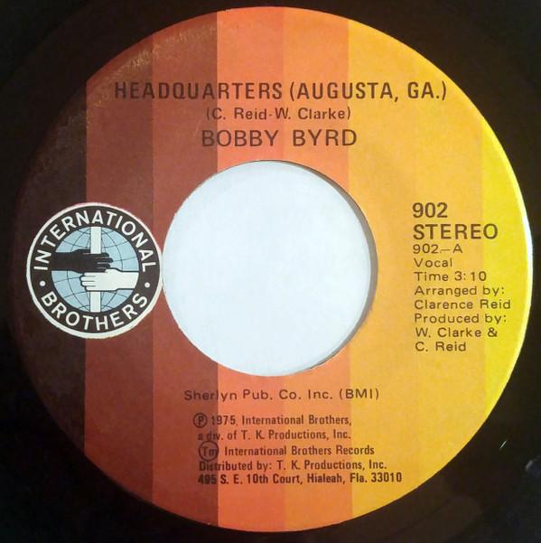 Bobby Byrd - Headquarters (Augusta, Ga.)