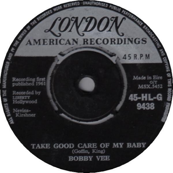 Bobby Vee - Take Good Care Of My Baby