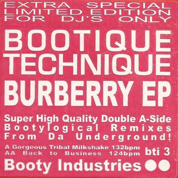 Bootique Technique - Burberry EP