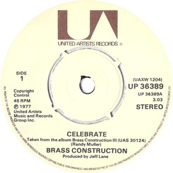 Brass Construction - Celebrate