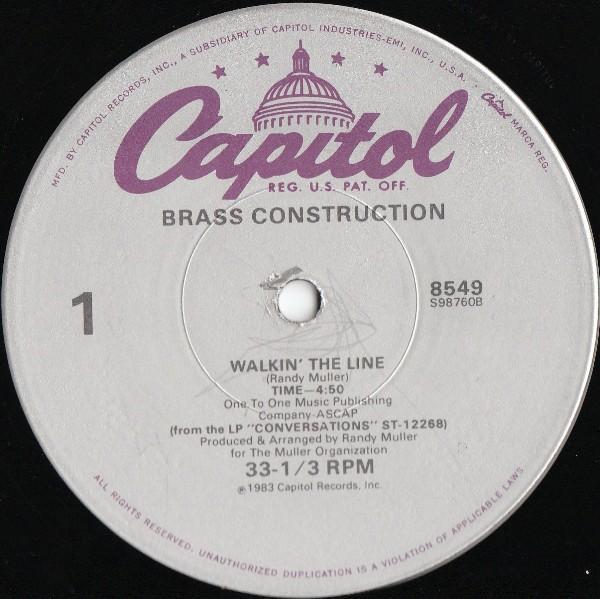Brass Construction - Walkin' The Line