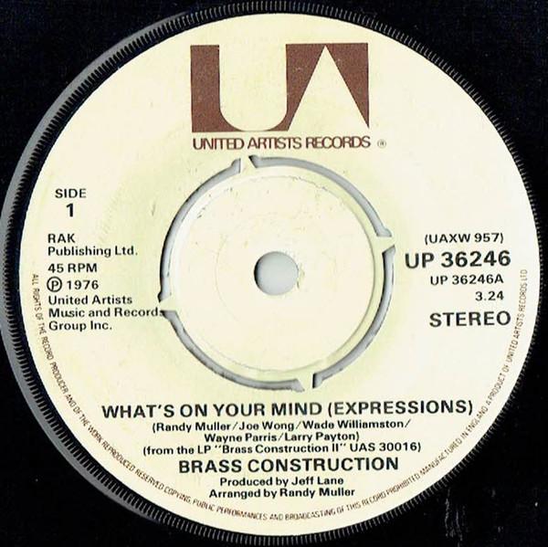 Brass Construction - What's On Your Mind (Expressions)