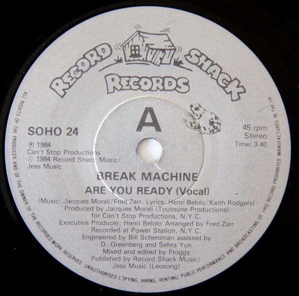 Break Machine - Are You Ready