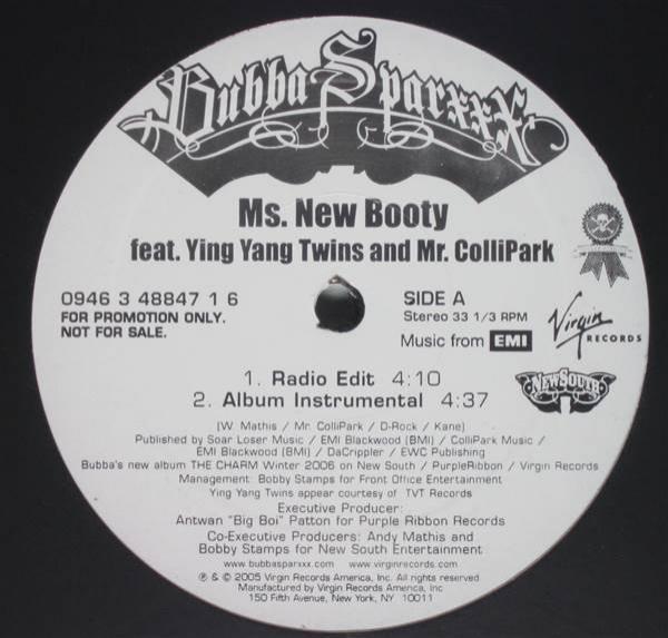 Bubba Sparxxx, Ying Yang Twins, Mr. Collipark - Ms. New Booty
