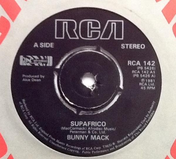 Bunny Mack - Supafrico
