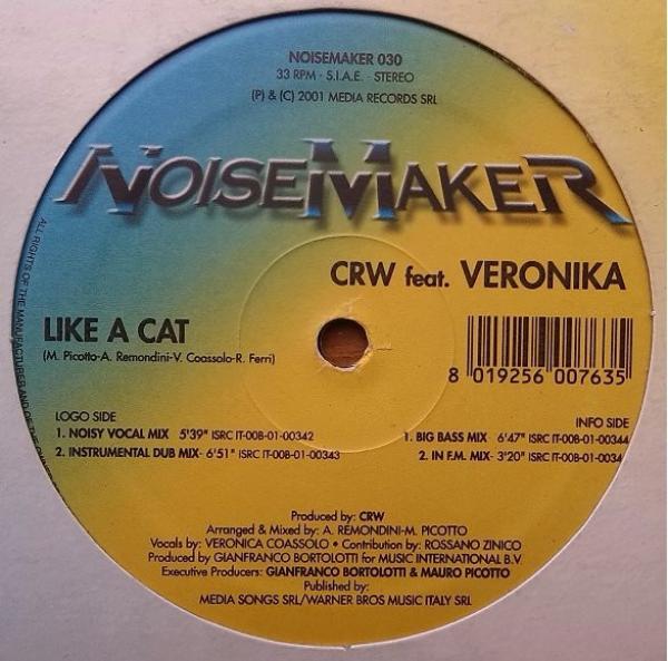 CRW, Veronika - Like A Cat Remixes