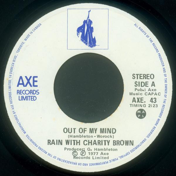Charity Brown, Rain (25) - Out Of My Mind