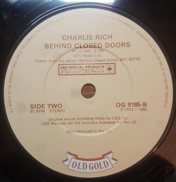 Charlie Rich - The Most Beautiful Girl / Behind Closed Doors