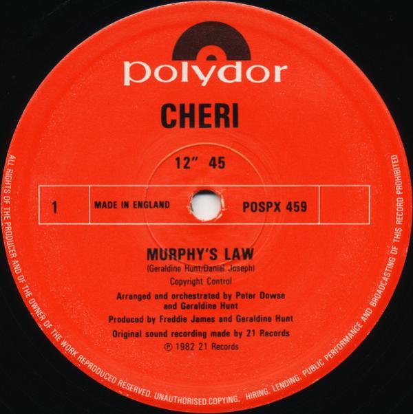 Cheri - Murphy's Law