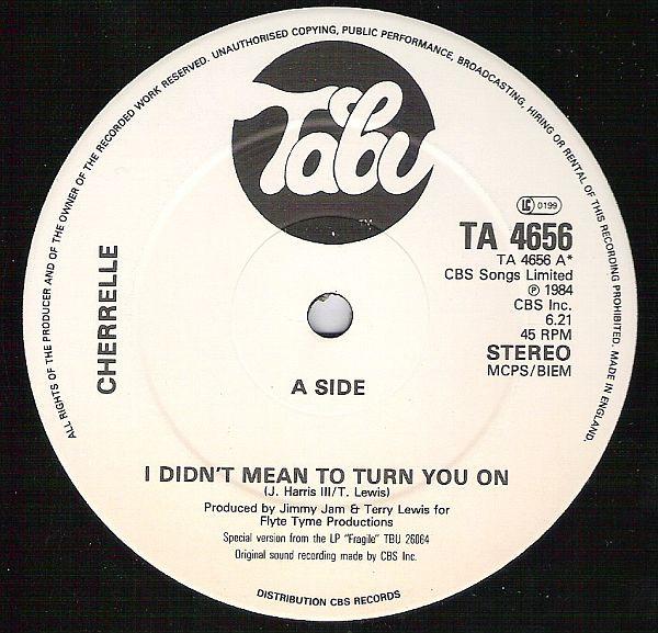 Cherrelle - I Didn't Mean To Turn You On