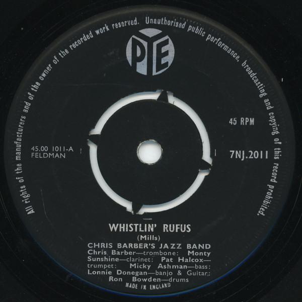 Chris Barber's Jazz Band, The Monty Sunshine Quartet - Whistlin' Rufus / Hushabye
