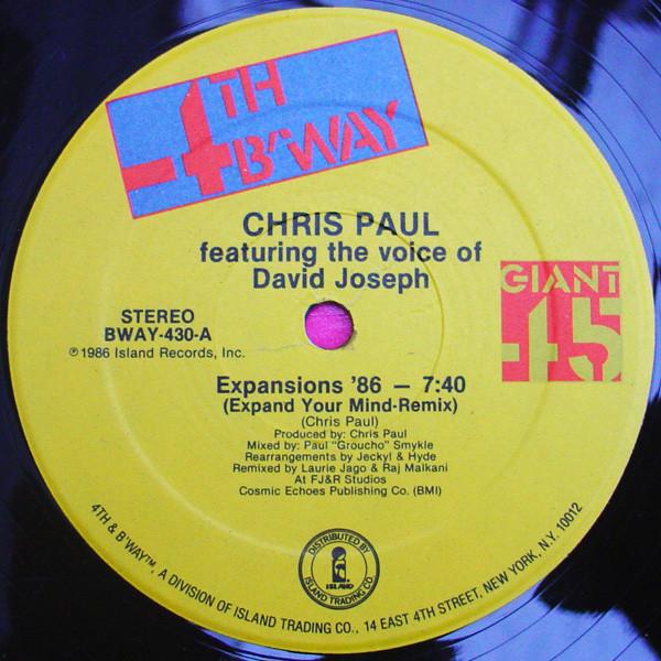 Chris Paul, David Joseph - Expansions '86 (Expand Your Mind)