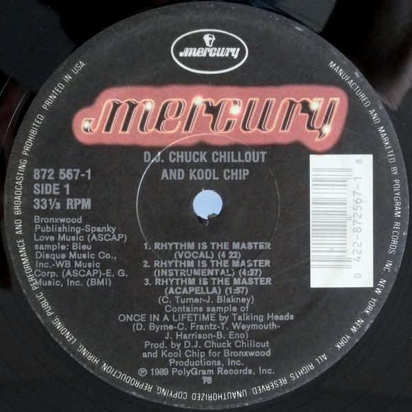 Chuck Chillout, Kool Chip - Rhythm Is The Master