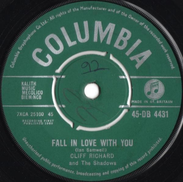 Cliff Richard & The Shadows - Fall In Love With You