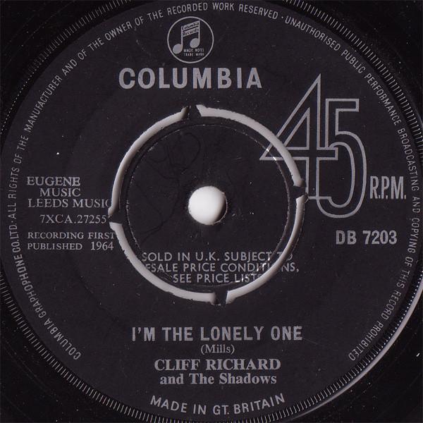 Cliff Richard & The Shadows - I'm The Lonely One