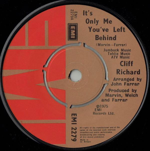 Cliff Richard - It's Only Me You've Left Behind