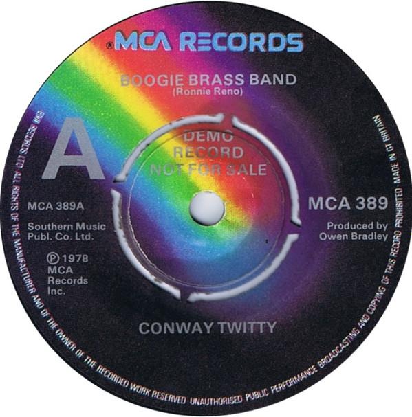 Conway Twitty - Boogie Brass Band / One In A Million